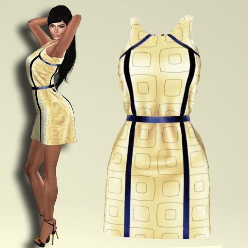 ::: EhR ::: _ Ribbon Dress (Yellow)