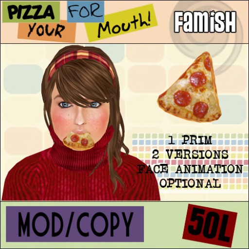 Pizza for your mouth!