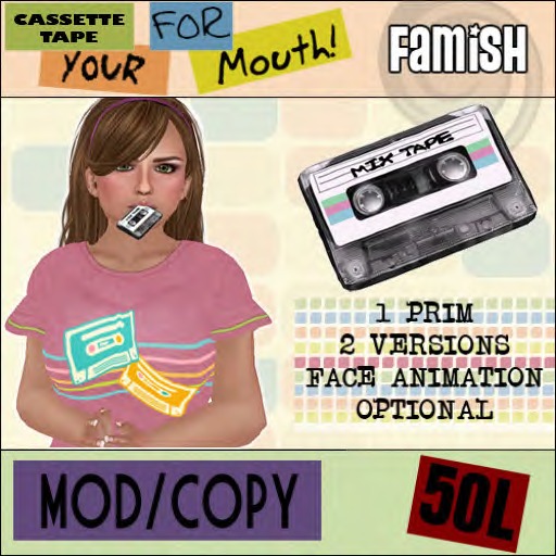 Cassette Tape for your mouth!