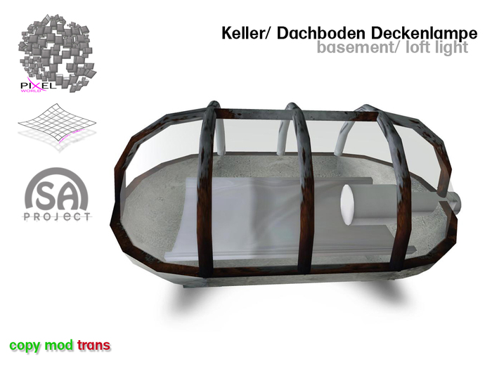 SA MESH DECKENLAMPE KELLER (rez only)