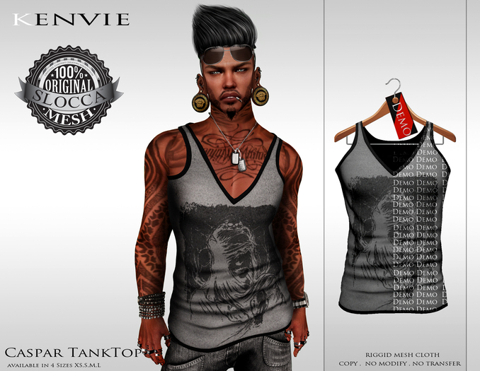 KENVIE . Caspar Tank Top - Demo