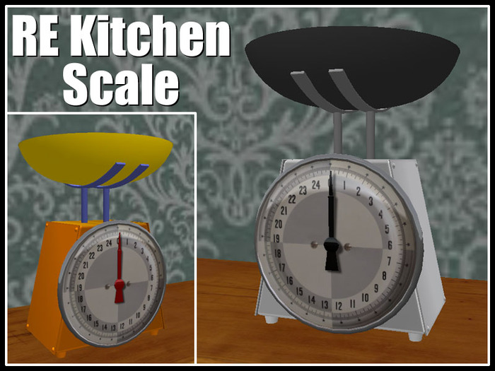 RE Kitchen Scale - Home or Cafe Decoration