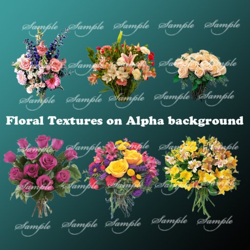 Full Perm Flower Bouquets - Set 3