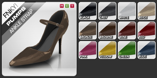 FNKY! Pumps/Ankle Strap (Pack)