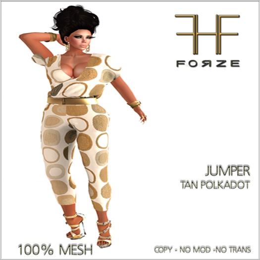 .:FORZE:. Jumper (tan polkadot)
