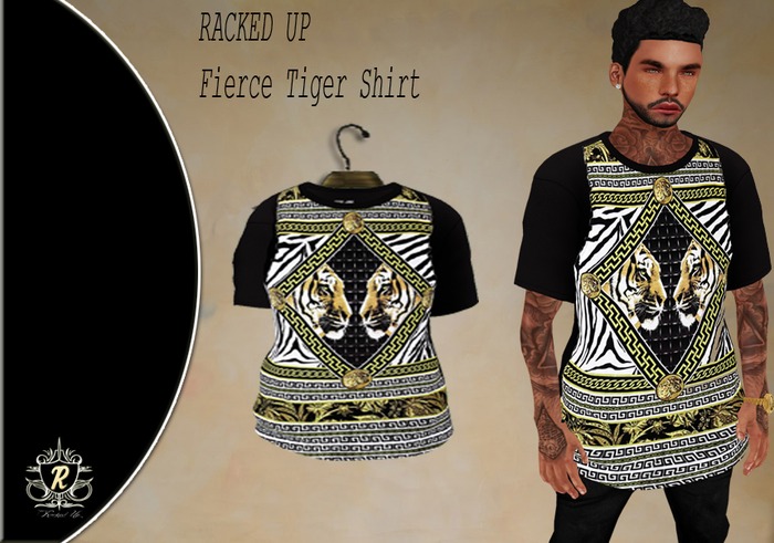 <Racked Up> Fierce Tiger shirt