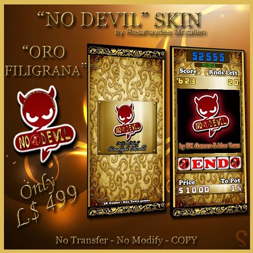 No Devil Skin - Oro Filigrana