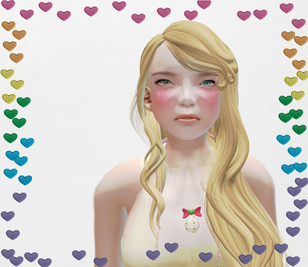 Berry bow necklace =^.^ Pim Stuff