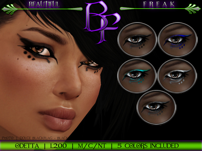 Beautiful Freak:  Odetta eye makeup - bbgrw