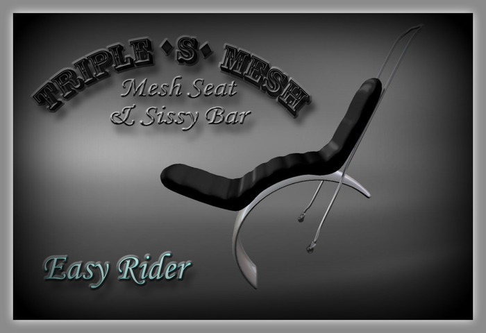 Mesh Seat & Sissy Bar - Easy Rider Tribute