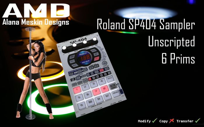 Alana Meskin Design - Roland SP404 