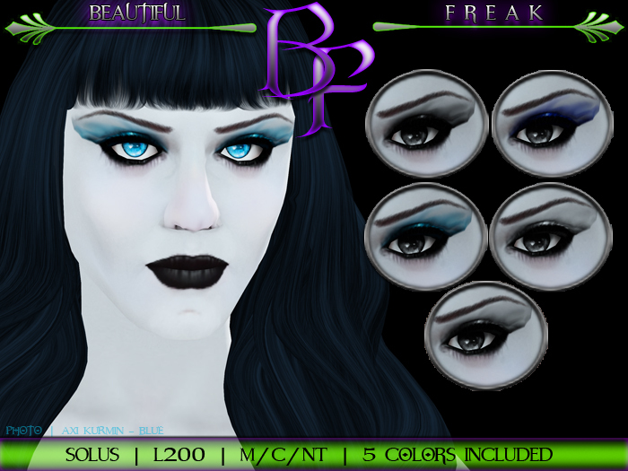 Beautiful Freak:  Solus eye shadow - bbgrw