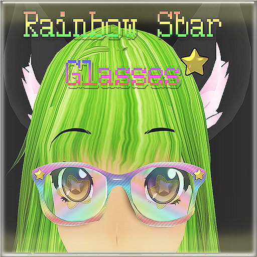 [P*] Rainbow Star* Glasses~