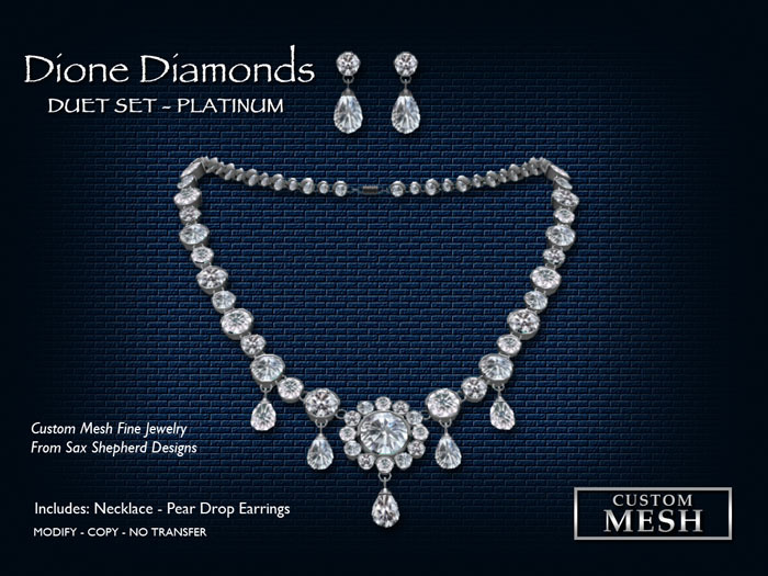 !SSD ~ Frills ~ Dione Platinum Diamonds Duet Set