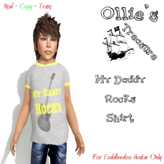 [OT] My Daddy Rocks Shirt - Toddleedoo