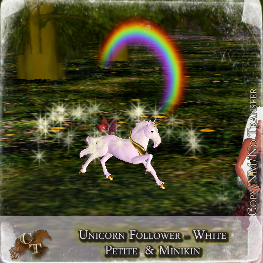 @CTM@ Petite Following Unicorn White