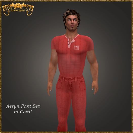 *Carrasco's* Aeryn Pant Set In Coral