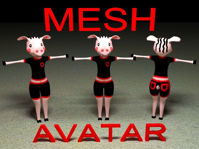 PIGGY-MESH-AVATAR