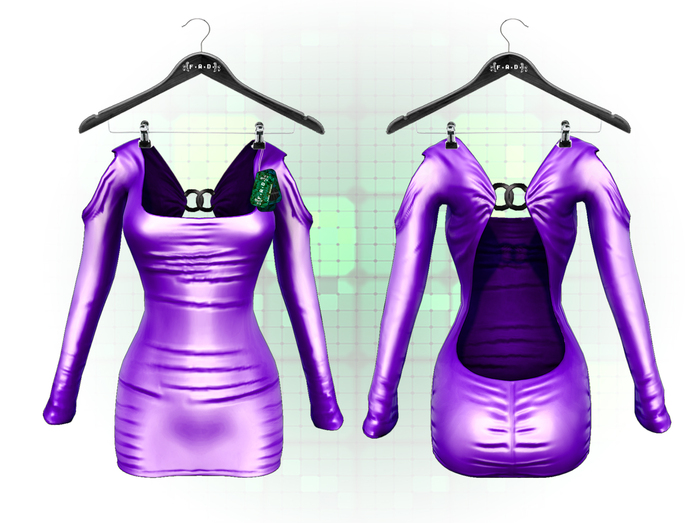 :{F.A.D.}:  Purple Club Dress