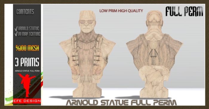 Arnold Statue Full Perm EFE DESIGN