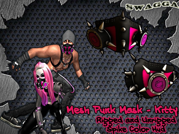 [SWaGGa] Punk Mask Kitty BX
