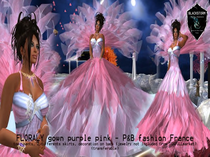 P&B FLORALY purple pink