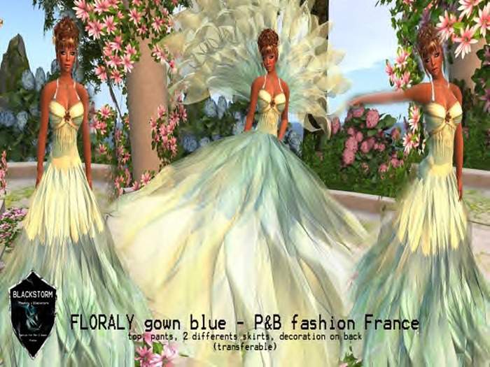 P&B FLORALY blue