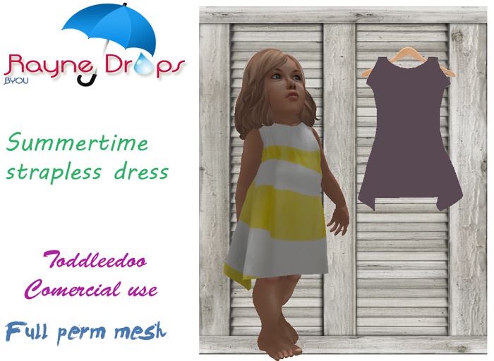 FULL PERM - Summertime sleeveless dress (DEMO)