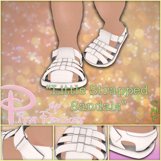 {Pipo} Little Strapped Sandals (Base Mesh)