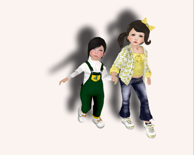 Best Friends Forever Toddleedoo Pose
