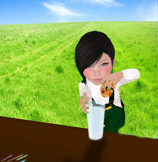 Milk N'Cookies Toddleedoo Pose Prop