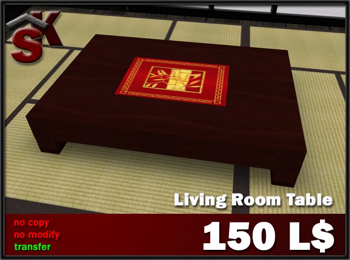 Japanese Big Table
