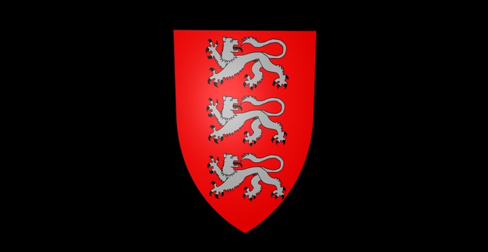 Medieval shield wall ornament 2