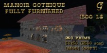 MANOIR GOTHIQUE
