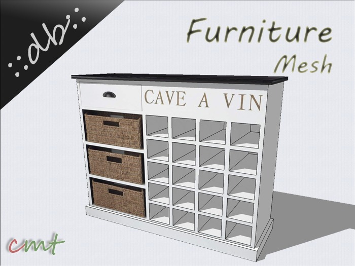 ::db furniture:: cave a vin commode