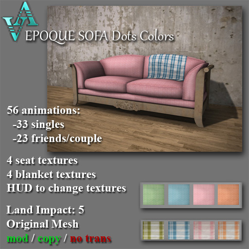 Atelier Visconti Epoque Sofa Dots