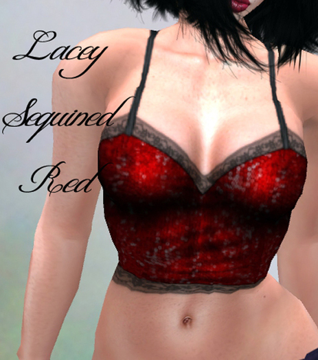 Lacey Sequined Green and Purple