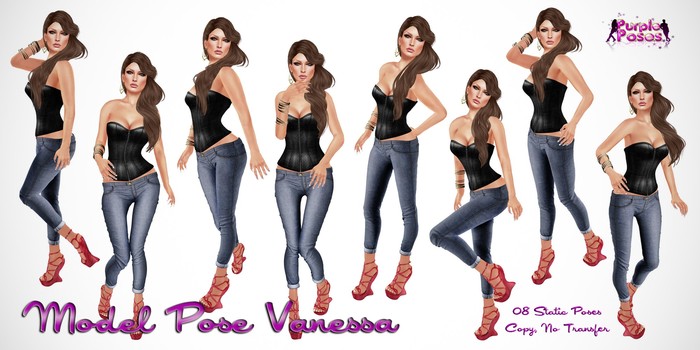 PURPLE POSES VANESSA