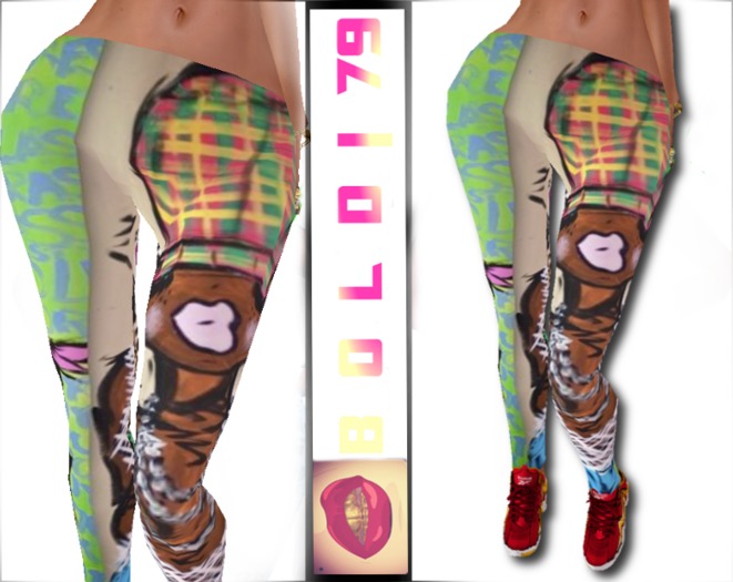 .:B79:. Diva Dolls Leggings
