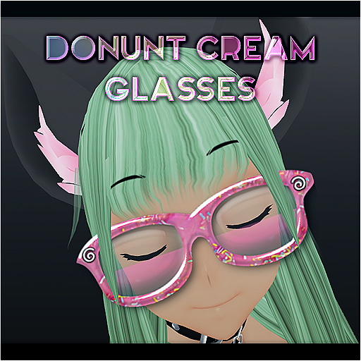 [P*]Donut Cream Glasses~