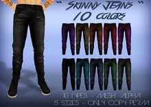 " Pants Gui " -Skinny- WHITE