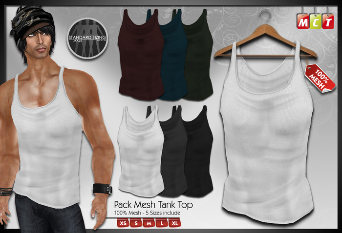 Karma - Débardeur Mesh - Pack 6 Couleurs