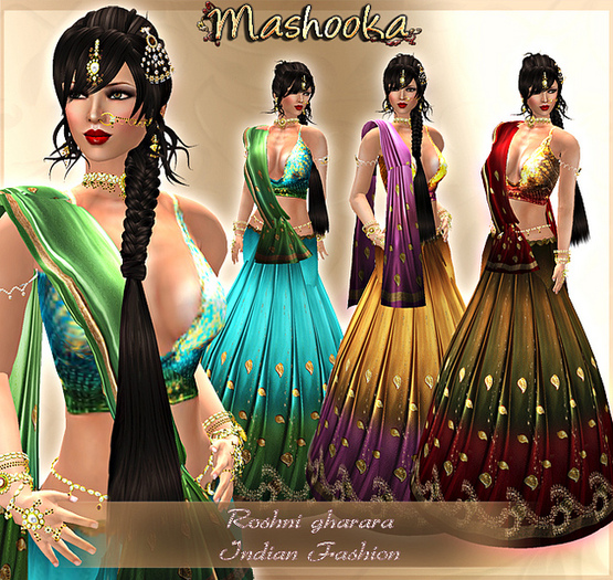 :Mashooka: Royalty gharara {orange}
