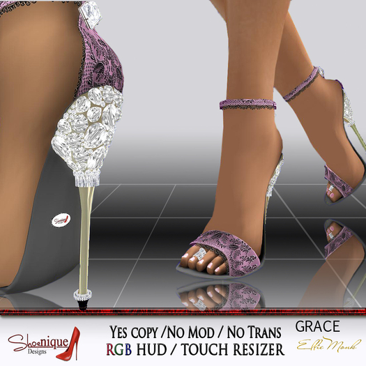 **SD** Grace Pink Heels RGB BSM