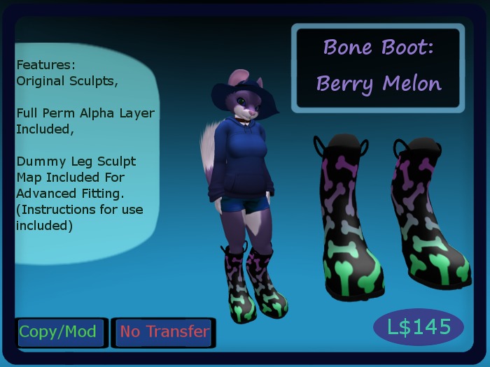 Digi Rain Boot, Bone, Berry Melon
