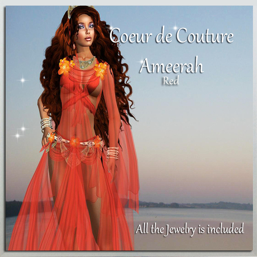 Coeur de Couture Ameerah Red