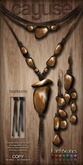 EarthStones Cayuse Jewelry Set - Tigers Eye (BOX)
