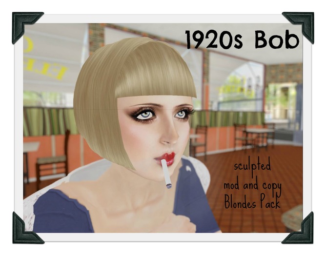 straight bob blonde pack