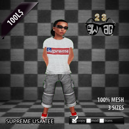 [23$] Swag White Tee