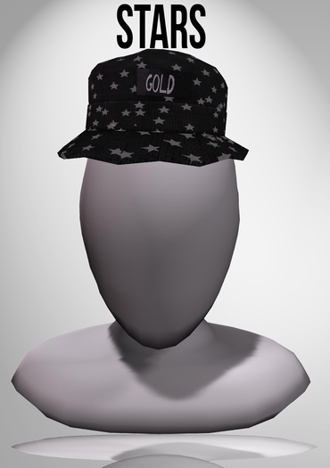 [Gold] Bucket Hat Stars